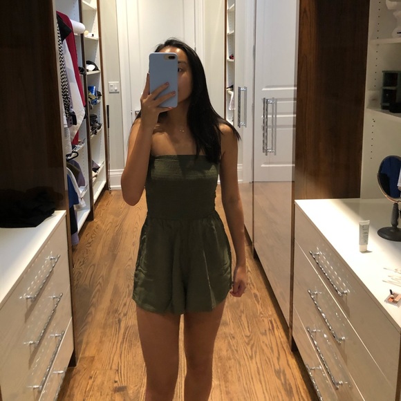 🌟 strapless romper - GARAGE - Picture 1 of 5